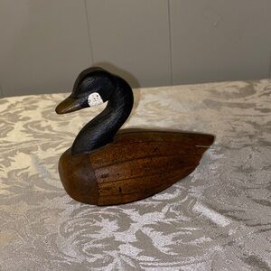 Wooden Vintage Canada Goose Hunting Goose Decoy Handmade hand painted HJ90